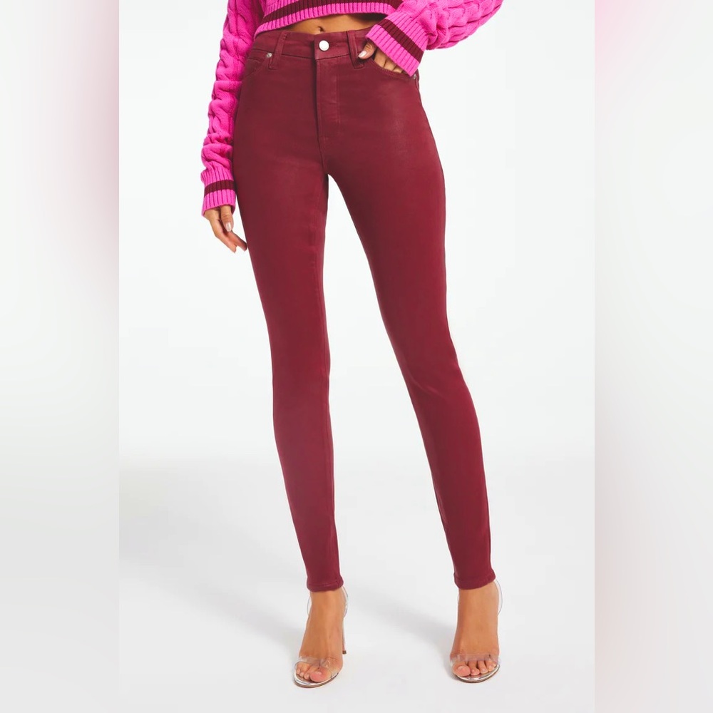 Good American Red Jeans